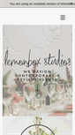 Mobile Screenshot of lemonboxstudios.com